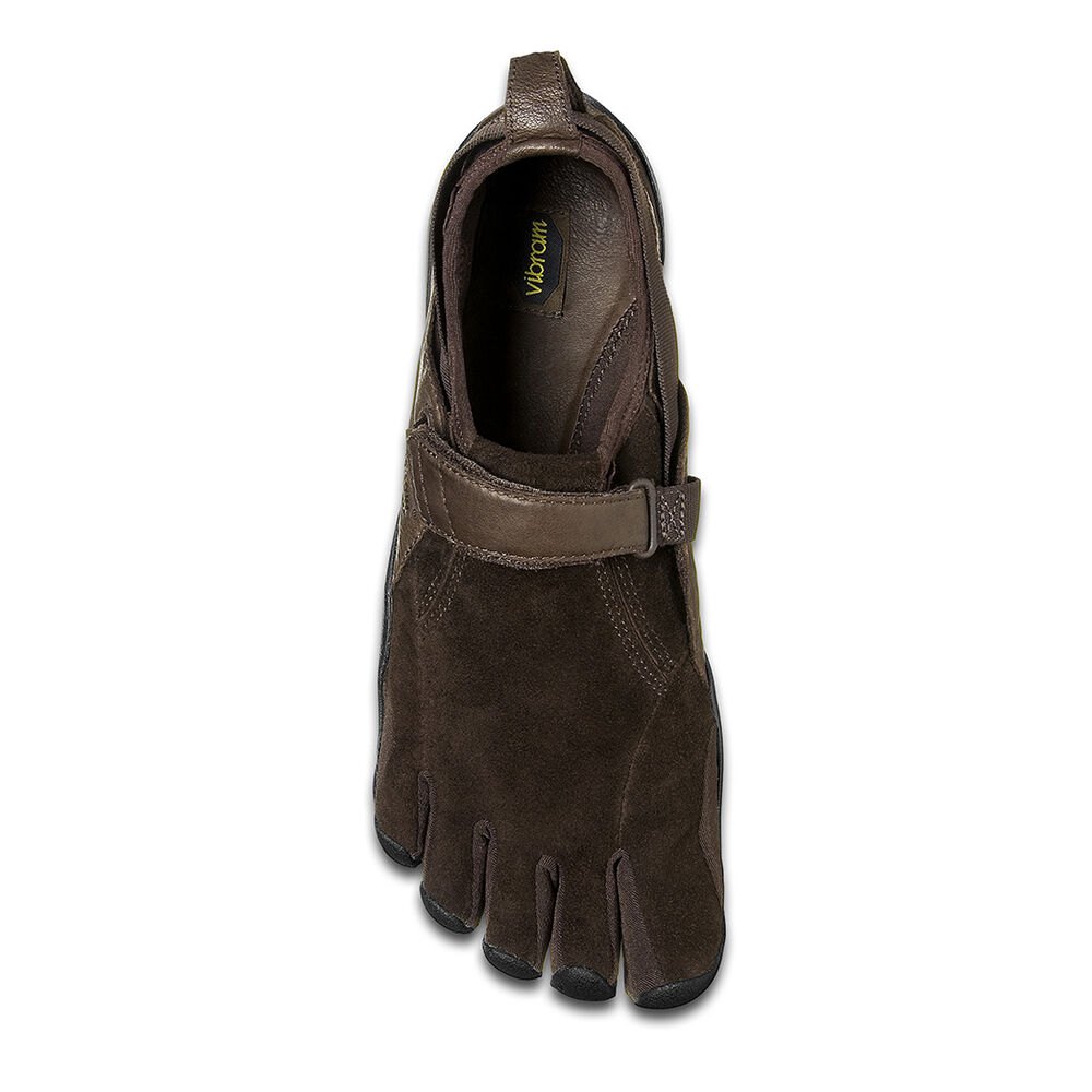 Vibram FiveFingers Dame Løbesko Brune - Kso Trek - 9612ZDOTS